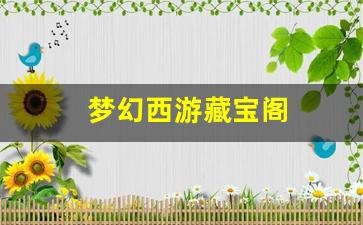 最新开梦幻西游私服：梦幻西游藏宝阁(梦幻